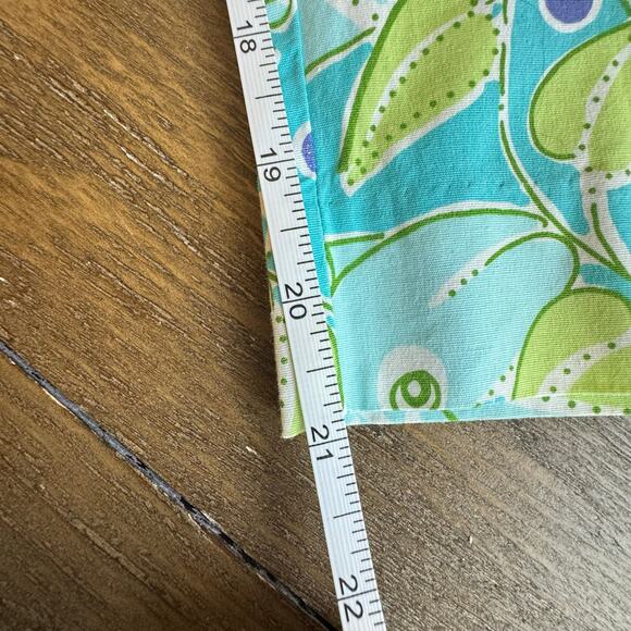 Lilly Pulitzer Women's Size 10P Capri Cropped Pants Fish Floral Tropical Vintage - Picture 8 of 10